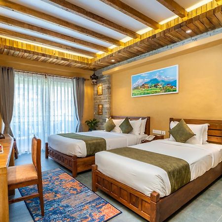 Bar Peepal Resort Pokhara Ngoại thất bức ảnh Deluxe Room