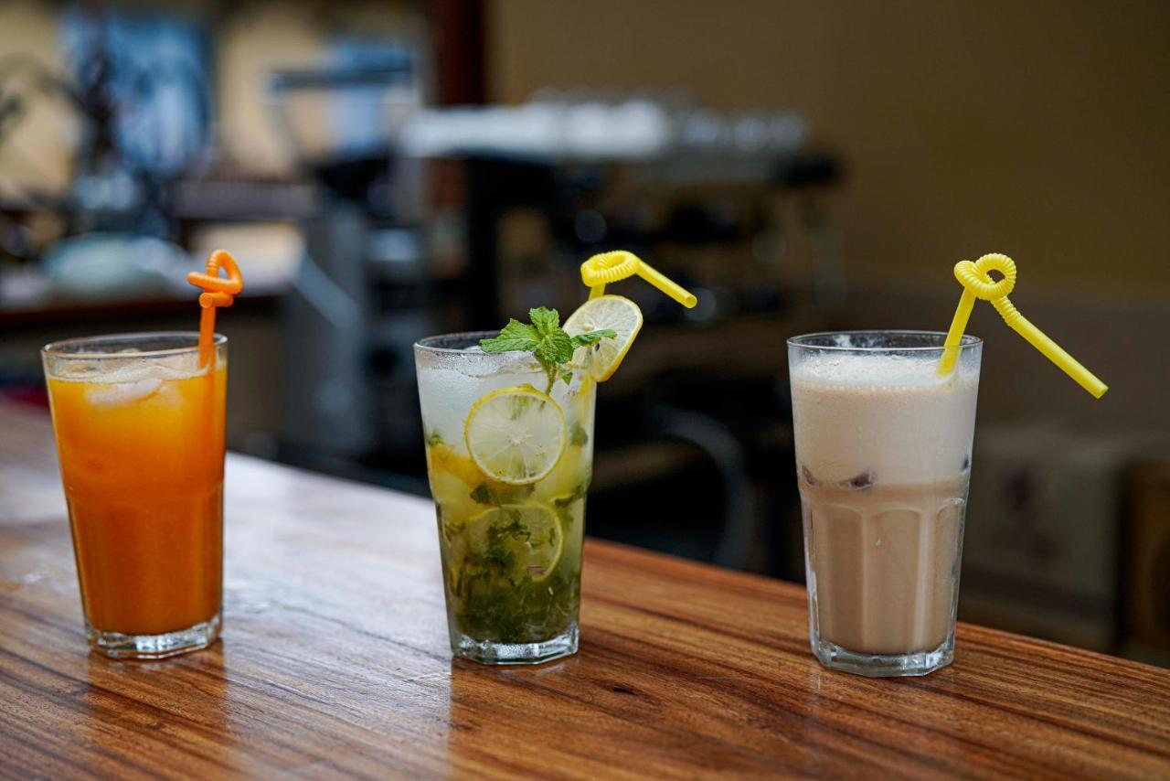 Bar Peepal Resort Pokhara Ngoại thất bức ảnh A selection of Vietnamese drinks
