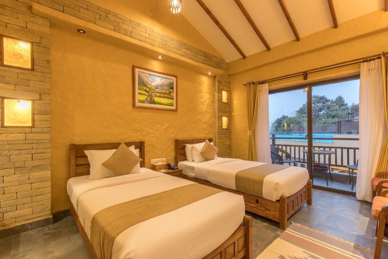 Bar Peepal Resort Pokhara Ngoại thất bức ảnh Deluxe Room
