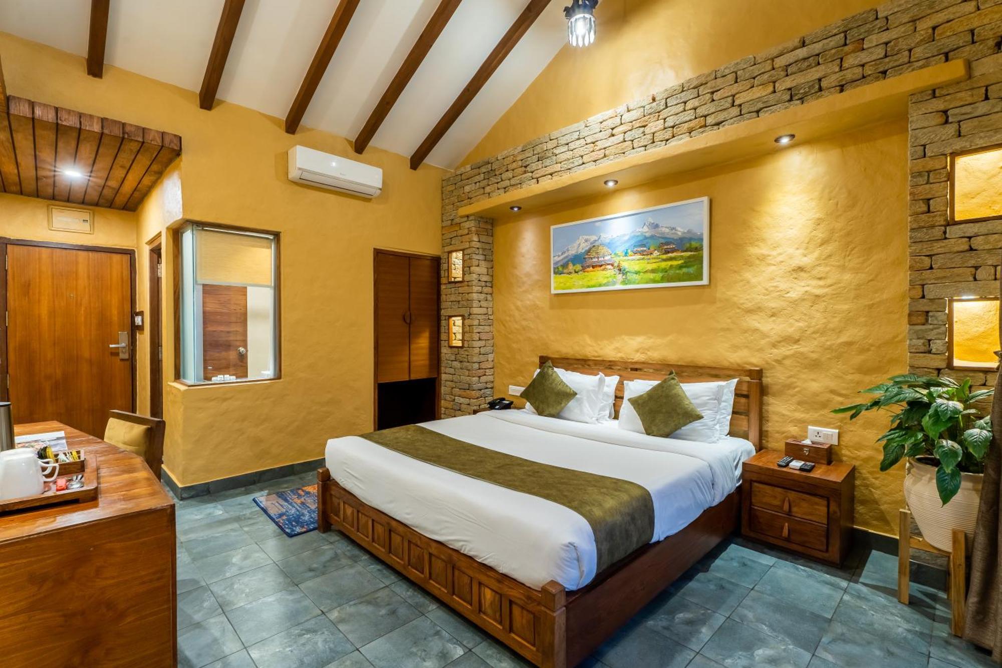 Bar Peepal Resort Pokhara Ngoại thất bức ảnh Deluxe Room