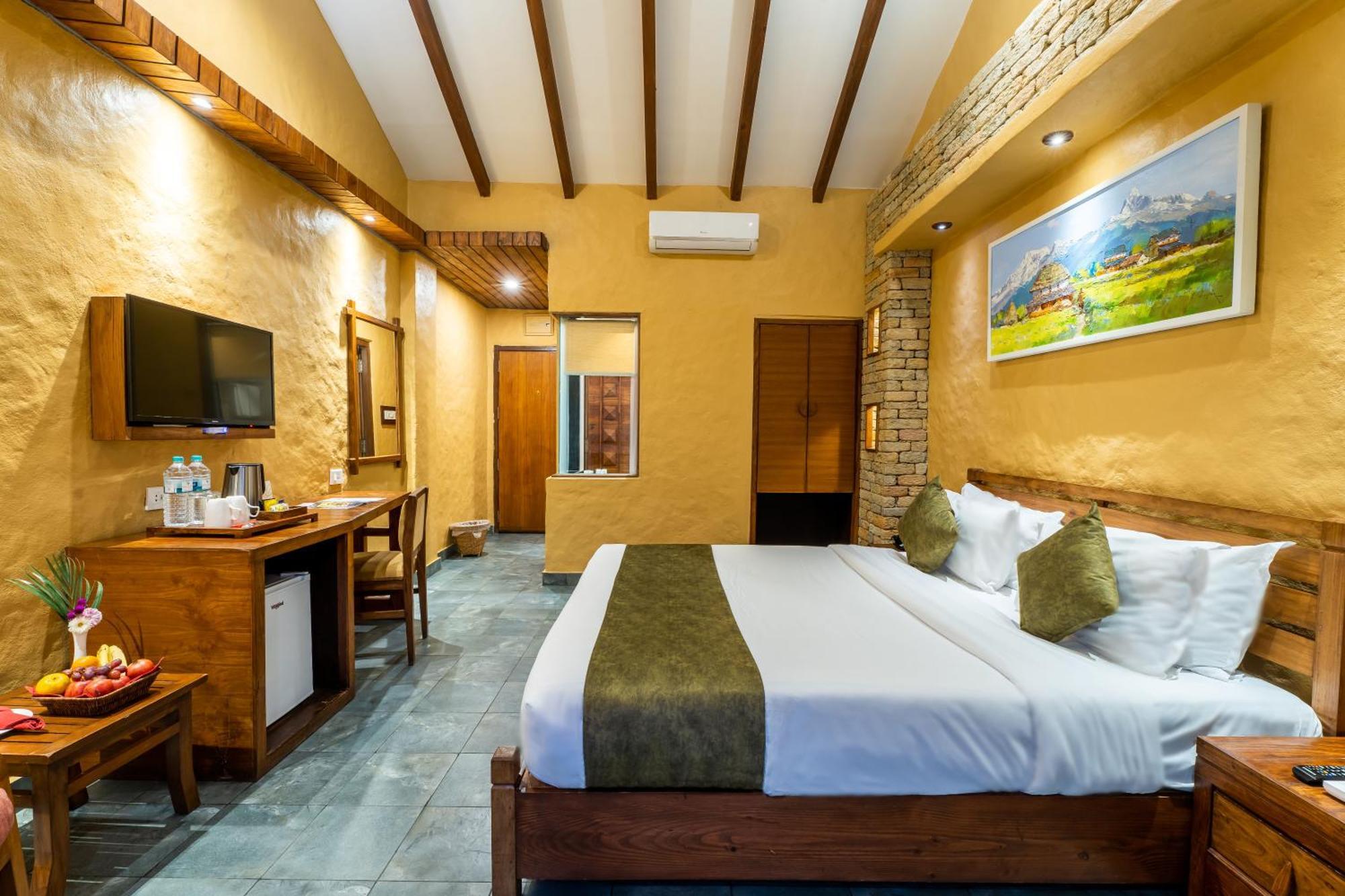 Bar Peepal Resort Pokhara Ngoại thất bức ảnh Deluxe Room