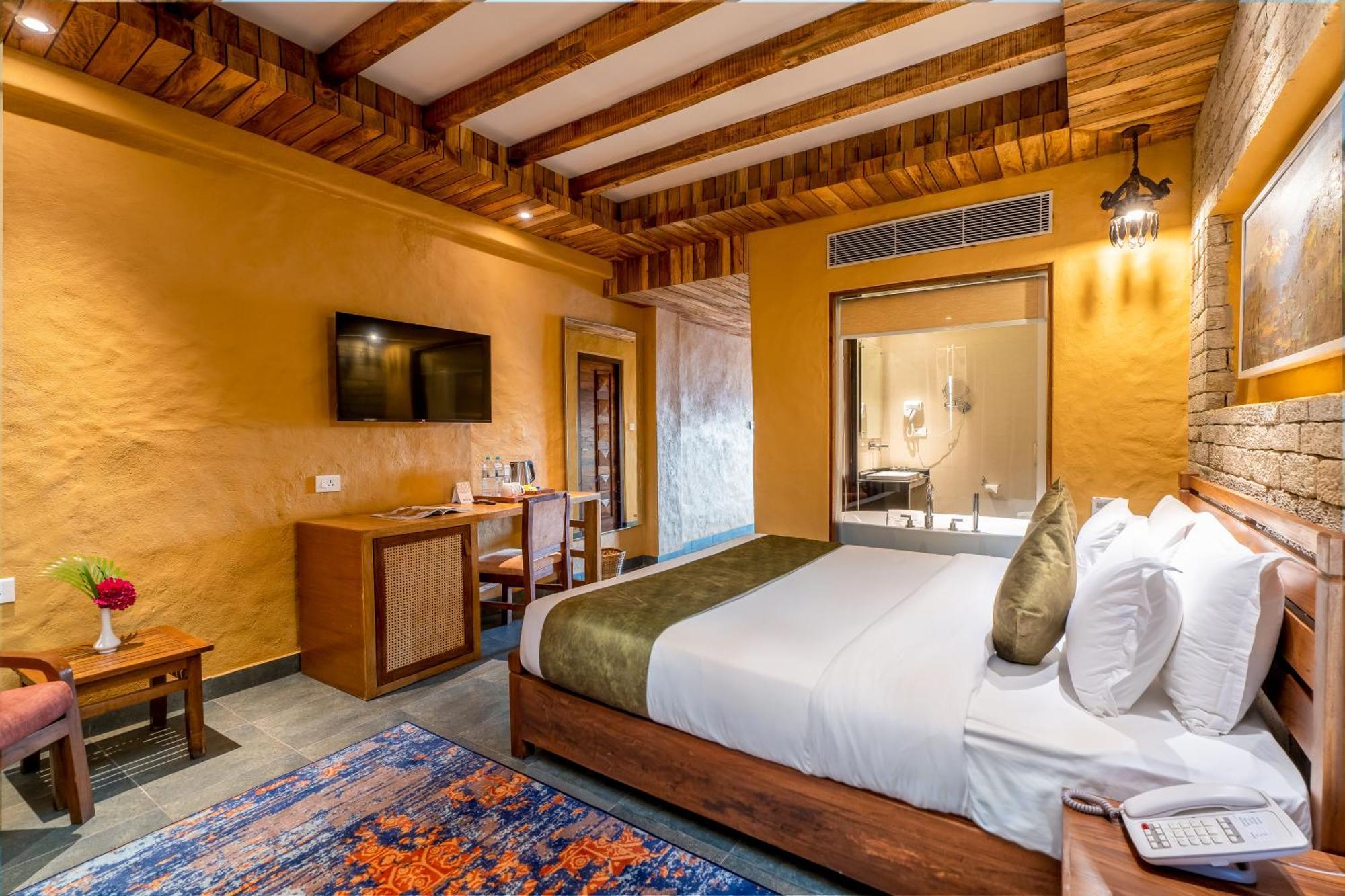 Bar Peepal Resort Pokhara Ngoại thất bức ảnh Deluxe Room